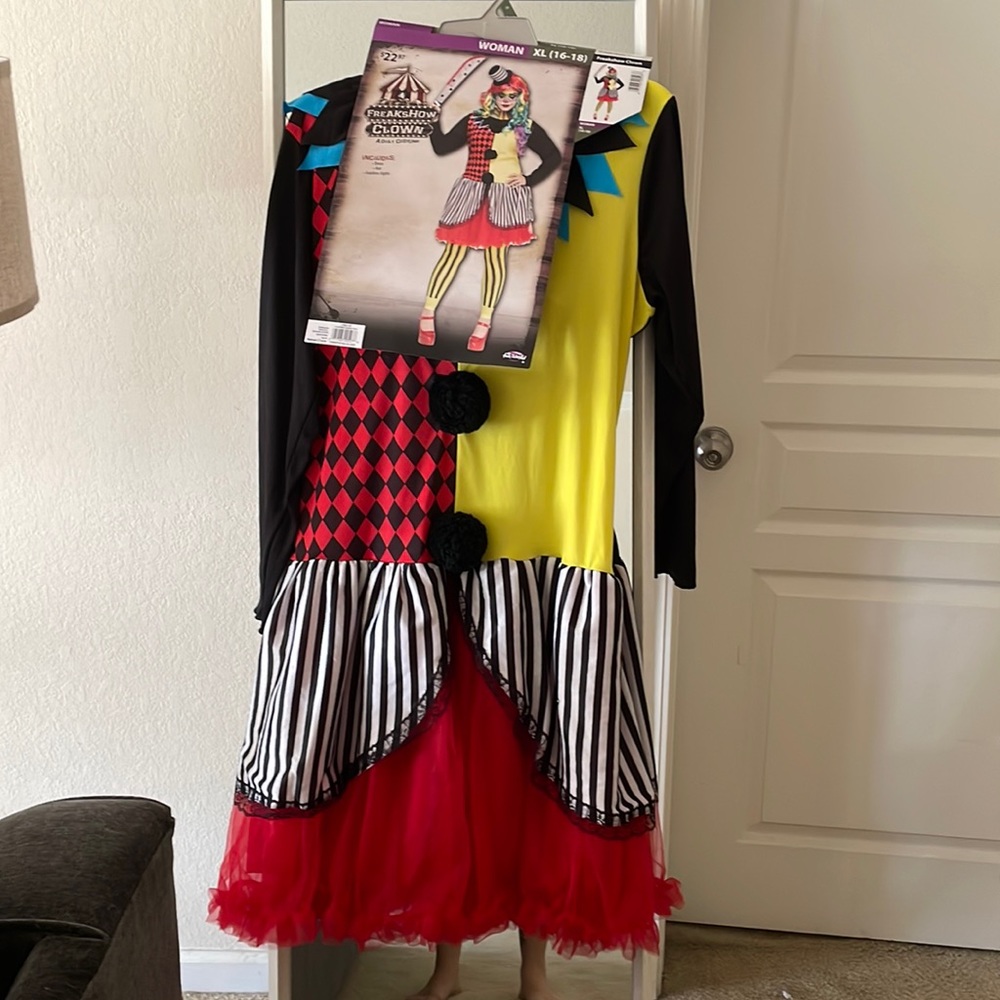 CLOWN COSTUME • SZ 16-18